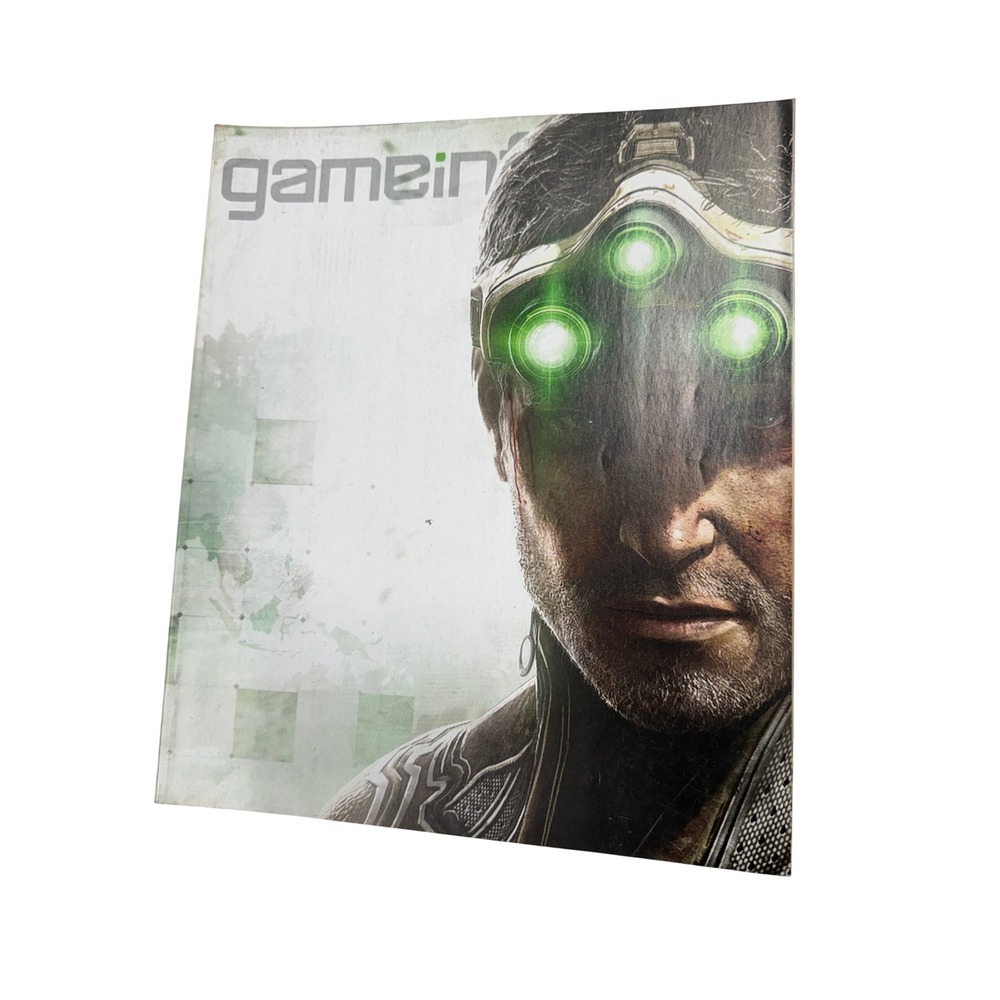 Game Informer Magazine Splinter Cell Sam Fisher Cover Art Collectible Gaming